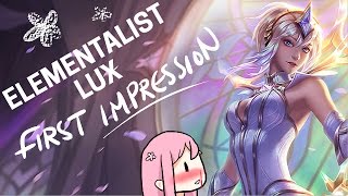 Lux Elementalista Gameplay Lux Elementalist Skin Ultimate  League of Legends [upl. by Aeriela521]