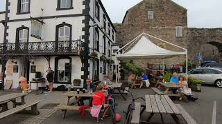 Walk around Caernarfon in Gwynedd North Wales [upl. by Charisse215]