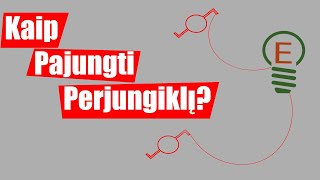 Elektros perjungiklis Kaip pravesti laidus Kaip pajungti perjungikli [upl. by Alby]