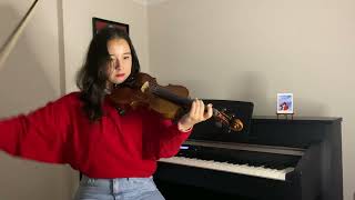 Nazende Sevgilim Violin Piano Cover Yağmur Gökçe [upl. by Evers]