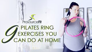 9 Pilates Ring Exercises You Can Do at Home  ProsourceFit [upl. by Obeded]