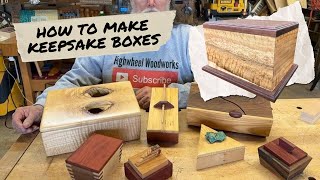 Keepsake boxesHow to make and embellish with creativity at the core woodworking diy [upl. by Iznik]