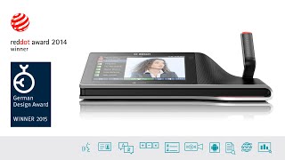 Bosch Security – Recommending the DICENTIS Multimedia device [upl. by Marasco]