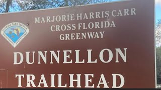 Riding the new Dunnellon bike trail tunnel under Highway 41 to the Withlacoochee bike trail [upl. by Peddada]