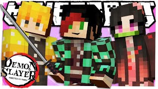 DEMON SLAYER in MINECRAFT  Minecraft ITA MOD [upl. by Rudy]