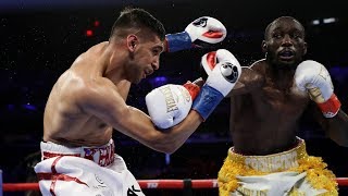 Terence Crawford vs Amir Khan Best Highlights HD [upl. by Mclaughlin]