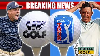 The PGA Tour and LIV Golf Merger [upl. by Paola]