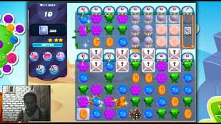 Candy Crush Saga Level 9865  3 Stars 24 Moves Completed No Boosters [upl. by Glynda]