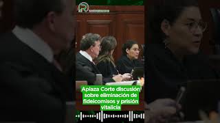 scjn extinción discusión constitucionalidad fideicomisos vacunas [upl. by Zetta188]