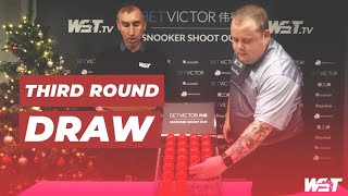 202324 BetVictor Shoot Out Third Round Draw [upl. by Schilit]