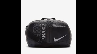 FINNISH Unboxing I Nike Run House of Innovation Paris Duffel Bag I Storage for all of your things [upl. by Haliak]