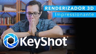 😲 Keyshot Renderizador em Tempo Real que não precisa de GPU [upl. by Aneelas558]