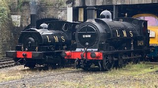 Heritage Open Day 2024  LampY Pug 19 Shunting Demo at Bury Transport Museum East Lancs Railway [upl. by Notgnillew119]