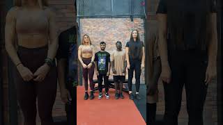 TALL WOMANS FT BODY BUILDERS 🤯 shorts tallwomen funny [upl. by Ahcsap]