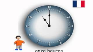 Quelle heure estil   What time is it   French [upl. by Iadrahs922]