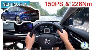 Part 22  2024 Proton S70 Flagship X  Malaysia POV Genting Run 冲上云霄 CC Subtitle [upl. by Gerti]