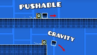 22 How to Make a Pushable Block in Geometry Dash  StepbyStep Tutorial [upl. by Elohc]