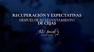 Recuperación y expectativas después de su levantamiento de cejas [upl. by Suired]