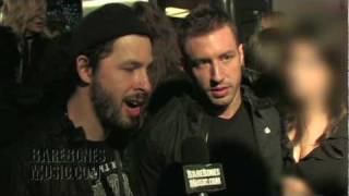 Dillinger Escape Plan Black Carpet Interview [upl. by Gotcher]