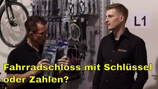 vitsafety 6  Fahrradschloss mit Schlüssel oder Zahlen [upl. by Marjie407]