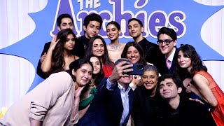 The Archies Premiere With Movie Cast  Suhana Khan Agastya Nanda Khushi Kapoor  Vedang Raina [upl. by Ko]