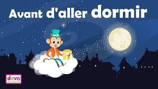 Avant daller au lit  berceuse pour dormir avec paroles ⒹⒺⓋⒶ Bébé [upl. by Cirdla]