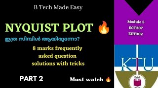 NYQUIST PLOT WITH TRICKS PART 2 Must watch easy explanation [upl. by Tooley]