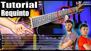 Jugaste y Sufrí  Eslabón Armado Ft DannyLux  Requinto  Tutorial  Como tocar en Guitarra  PDF [upl. by Namlaz]