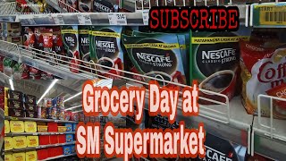 GROCERY DAY AT SM SUPERMARKET [upl. by Mikkanen]