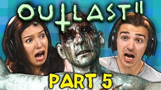 ARE WE INFECTED  OUTLAST 2  Part 5 React Gaming [upl. by Gould]