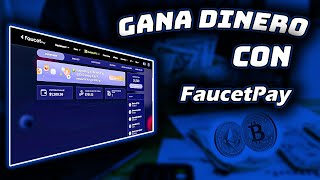 ¿Cómo Funciona FaucetPay y Cómo Retirar  GANA DINERO CON FaucetPay [upl. by Eicam59]