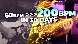 30 Days Guitar Picking Speed Burst Program [upl. by Cogen]