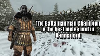 The Battanian Fian Champion is the best Melee Unit in the game somehow [upl. by Kenney]