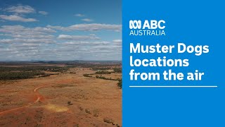 Outback landscapes showcased from the air 🛩📷  Muster Dogs  ABC Australia [upl. by Caz]