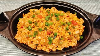 चटपटा शेज़वान फ्राइड राइस Street style Schezwan fried rice recipe [upl. by Weissberg]