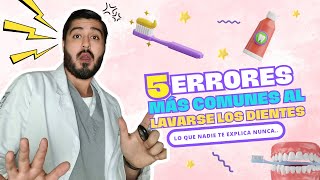 Te apuesto 1M a que te CEPILLAS MAL LOS DIENTES Los 5 errores más comunes del cepilladodental [upl. by Leventis885]