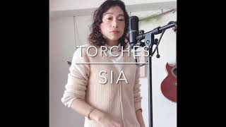 torchesAmmer 歌ってみた by SIA アコースティックギター ヴィンランド・サガ主題歌 [upl. by Cowden]