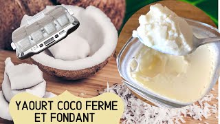 Recette des yaourts coco fermes et fondants Mutidélice SEB [upl. by Inalel614]