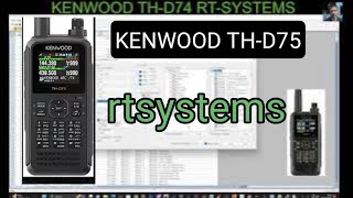 RT SYSTEMS  KENWOOD D75  EXPLORING TABS [upl. by Leunamesoj589]