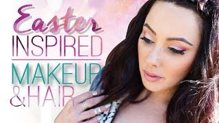 Easter Makeup Hair and Outfit  Makeup Geek [upl. by Knipe]