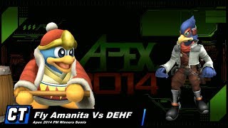 Apex 2014  Fly Amanita vs DEHF  Winners Semis  Project M Top 8 [upl. by Dinah]