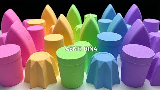 ASMR crunchy rainbow baking soda [upl. by Misaq]