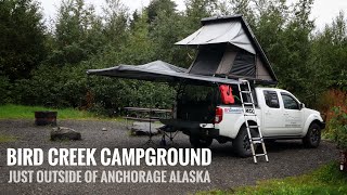 Amazing Campground Just Outside of Anchorage Alaska [upl. by Hillie953]