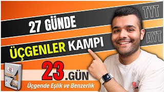 🟠Üçgende Eşlik ve Benzerlik🔺27 Günde TYTAYT Üçgenler Kampı23 🟩 9Sınıf Üçgenler Kampı23 [upl. by Mellen270]