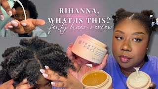 FENTY HAIR Review on Type 4 Natural Hair [upl. by Anikahs566]