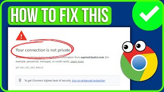 FIXED Google Chrome Your Connection is Not Private 2024 [upl. by Aleuqahs]