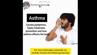 asthma How asthma affects the bodytypessymptomstteatmentmedicalviralvideo [upl. by Yrtua781]