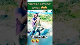 Amazing Village Net Fishing Catch Full Of Fish fishingshorts villagefishing [upl. by Baras]