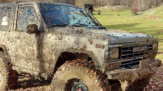 Nissan Patrol sd 33 Turbo Diesel k160 Extreme off road Mud Arb Locker Cooper Stt Pro 37quot TEST [upl. by Amlet]