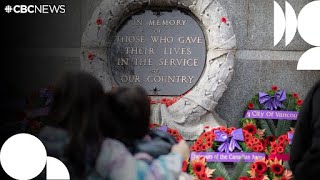 CBC presents special coverage of Remembrance Day in Vancouver [upl. by Neiman792]